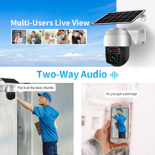 將圖片載入圖庫檢視器 太陽能2百萬高清網絡監控攝像機Q2