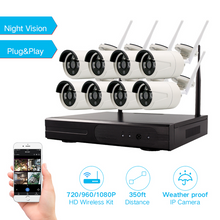 將圖片載入圖庫檢視器 無線高清監控攝影機套裝 5MP