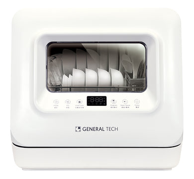 General Tech 名將牌 GT-DW-T4 座檯式UV消毒洗碗碟機 正面視圖 