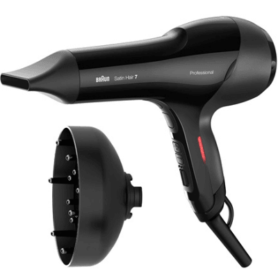 百靈 Braun Satin Hair 7 SensoDryer HD785 專業電風筒 黑色 香港行貨 - A+ Smart Life