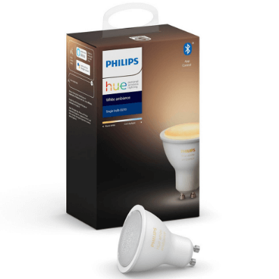 【特價】飛利浦 Philips Hue White Ambiance 5W GU10 光燈膽  (藍牙兼容) 香港行貨 - A+ Smart Life