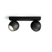 Load image into Gallery viewer, 飛利浦 Philips Hue Buckram 5W x 2 智能LED雙件式聚光燈 (White ambiance 黃白光) (連光暗調節器) 香港行貨 - A+ Smart Life
