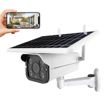 Load image into Gallery viewer, 太陽能高清無線網絡攝像機（槍機） A8 PLUS 1080P Home Security Solar Camera （一年保養）
