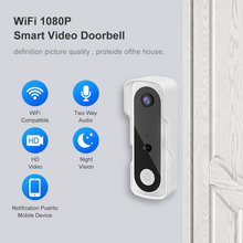 將圖片載入圖庫檢視器 智能高清WIFI無線可視對講門鐘 Smart Wireless Video Doorbell V2（一年保養）
