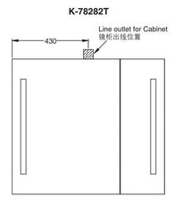 將圖片載入圖庫檢視器 Kohler 科勒 NEW VERDERA 800MM 浴室鏡櫃 (帶燈，防霧) K-78282T-NA 香港行貨 - A+ Smart Life
