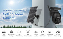 將圖片載入圖庫檢視器 INQMEGA 太陽能室外攝像機 4G SIM Or WiFI 1080P  Solar Panel Battery Security Camera - A+ Smart Life
