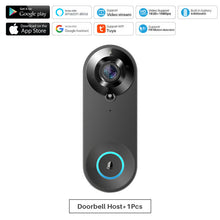 將圖片載入圖庫檢視器 智能高清可視對講門鐘V15 Smart Video Doorbell Camera 1080P（一年保養）
