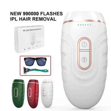 KYLIEBEAUTY 專業激光脫毛儀 Permanent 990000 Flashes New Laser Epilator IPL Hair Removal - A+ Smart Life